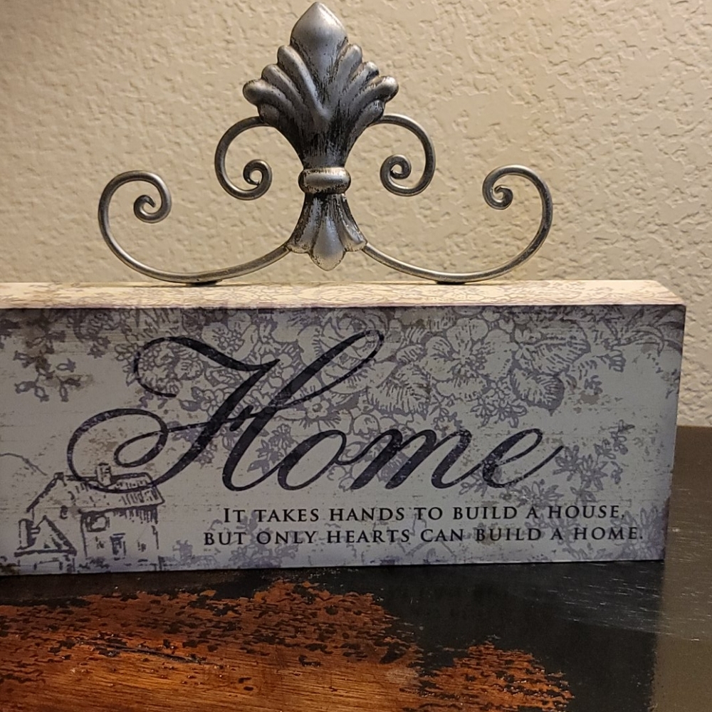 Decorative Home Sign - Picture 3 of 5
